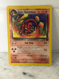 Pokemon - Dark Charmeleon - Team Rocket - W Stamp 32/82 WOTC - Image 1