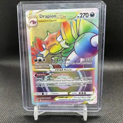 Pokemon TCG Drapion VSTAR 200/196 Secret Full Art Lost Origin Holo NM - Image 1