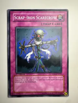 YuGiOh Scrap-Iron Scarecrow 5DS1-EN032 Common 1st Edition - LP - Image 1