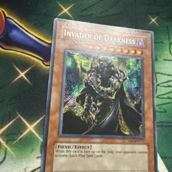 Yugioh! Invader of Darkness IOC-EN111 Secret Rare Unlimited VLP - Image 2