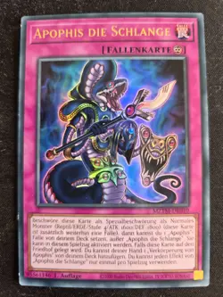 Yu-Gi-Oh! MZTM-DE010 Apophis die Schlange Ultra Rare NM 1st - Image 1