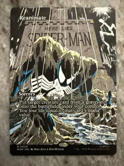 Spider-Man MTG Reanimate Marvel Eternal-Legal Regular Non Foil - Image 1