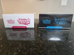 Pokemon Black Bolt and White Flare Elite Trainer Box ETB Set of 2 Factory Sealed - Image 2