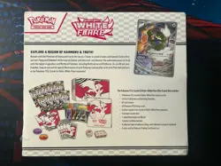 Pokemon Black Bolt and White Flare Elite Trainer Box ETB Set of 2 FACTORY SEALED - Image 5