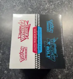 Pokemon Black Bolt and White Flare Elite Trainer Box ETB Set of 2 FACTORY SEALED - Image 3