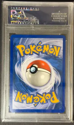 Pokemon (2005) Gold Star Raikou - Holo Ex Unseen Forces 114 PSA 9 - Image 2