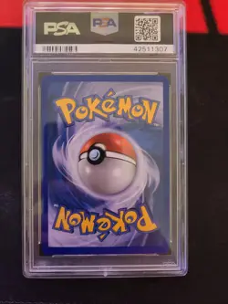 2005 Pokemon Ex Unseen Forces Raikou Gold Star Holo #114 PSA 9 READ DESC - Image 2