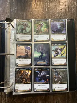 World Of Warcraft TCG Lot Of Over 100 Cards And Carrying Binder Included - Image 2