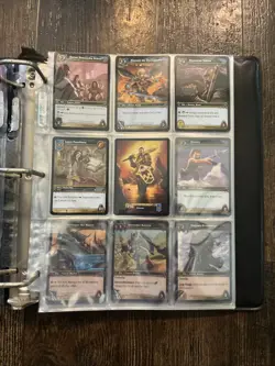 World Of Warcraft TCG Lot Of Over 100 Cards And Carrying Binder Included - Image 4