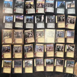 Lord of the Rings TCG CCG Two Towers Near Complete Set With Rare Cards Lot(W) - Image 5