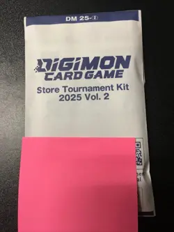 Digimon Card Game Store Tournament Kit 2025 Vol 2 English - New & Sealed - Image 1