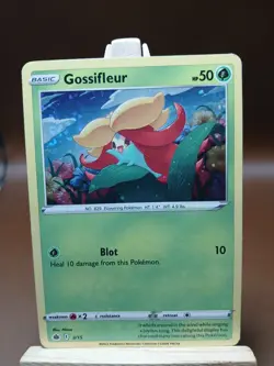 Pokemon MP Gossifleur McDonalds Match Battle Promo 3/15 Confetti Holo Card - Image 1