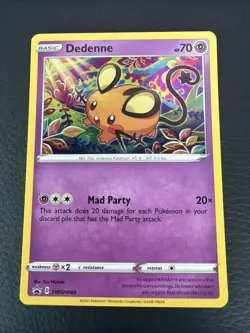 Pokemon - Dedenne #SWSH080 - SWSH: Sword & Shield Promo Cards Holo - Image 1