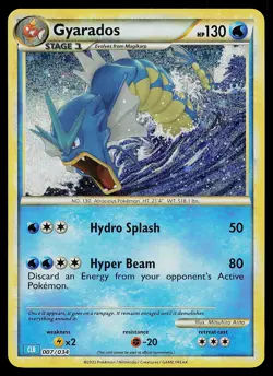 Pokemon Card - Gyarados Trading Card Game Classic 007/034 Holo - Image 1