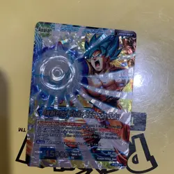 Awakened Strike SSB Son Goku Leader Foil Dragon Ball Super Card P-026 PR Promo M - Image 2