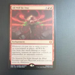 MTG Magic the Gathering All Will Be One (118) Phyrexia All Will Be One NM - Image 1