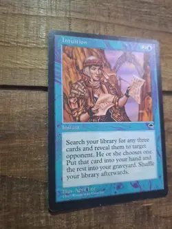 NM Intuition Tempest Mtg Magic the Gathering - Image 3