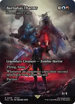 1x Barnabas Tharmr (Kraum, Ludevic's Opus) ~~ Borderless NM-Mint, English Final - Image 1