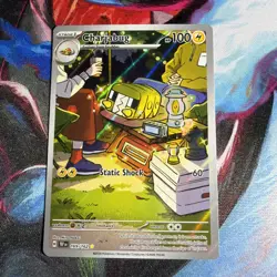 Pokemon TCG Charjabug TEF 169/162 Sv05: Temporal Forces Illustration Rare NM - Image 1