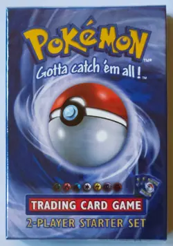 Pokemon 2-Player Starter Base Set Theme Deck WOTC 1999 TCG Factory SEALED - Image 1