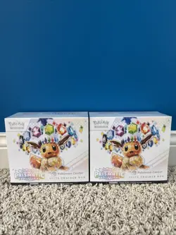 LOT OF 2 - Prismatic Evolutions Pokemon Center ETB’s - Factory Sealed - Image 1