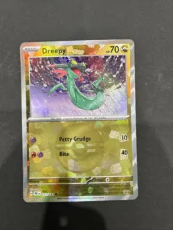 💥Pokemon - Dreepy - Poke Ball - 071/131 - Prismatic Evolutions (NM)💥 - Image 1
