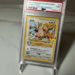 Pokemon TCG Cleffa Celebrations #20/111 Holo PSA 9 - Image 3