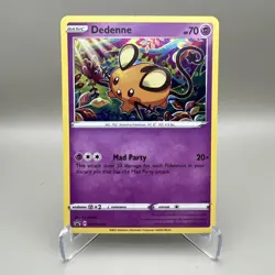 Dedenne SWSH080 Cosmos Holo - SWSH Black Star Promo 2021 Pokemon TCG - Image 1