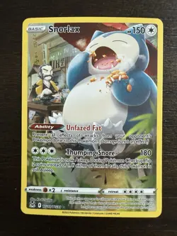 Pokemon Snorlax TG10/TG30 Lost Origin Trainer Gallery Ultra Rare Holo 150 HP - Image 1