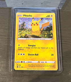 NEW McDonalds Pokemon 2022 Holographic Pikachu Holo Foil 7/15 NM Match Battle - Image 1