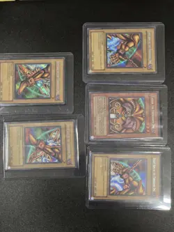 Yu-Gi-Oh- EXODIA THE FORBIDDEN ONE- UBP1- Full Set- Secret Rare VLP-NM - Image 1