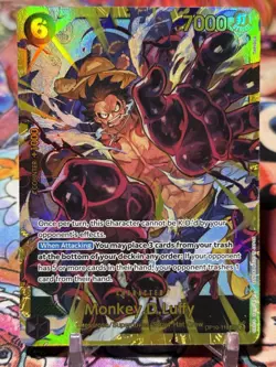 MONKEY D LUFFY - One Piece TCG OP10-118 - SEC Secret Rare - Royal Blood - Image 1