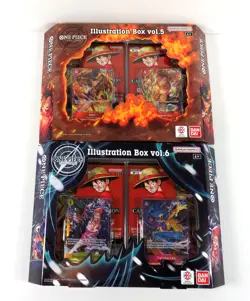 One Piece Illustration Box Vol 5 and Vol 6 Lot Brand New Factory Sealed - Image 1