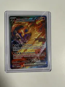 Pokemon TCG Team Rockets Moltres EX Destined Rivals Card 229/182 SIR Stamped - Image 1
