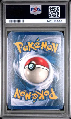 1999 POKEMON FOSSIL 1ST ED #12 MOLTRES-HOLO PSA 8 - Image 2