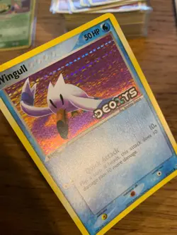 NM! Wingull (81/107) EX Deoxys Stamped Reverse Holo Pokemon Card! FREE P&P! - Image 3