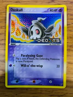 NM! Duskull (58/107) EX Deoxys Stamped Reverse Holo Pokemon Card! FREE P&P! - Image 1