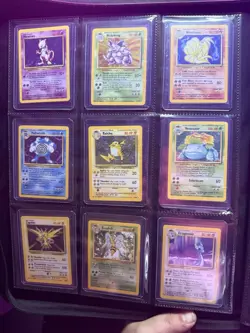 Base Set 102/102 1999 100% Complete Master Set [NM-MP] Pokemon Cards Original - Image 2