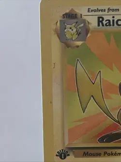 Pokemon Card TCG Raichu 29/62 1st Edition Fossil Non-Holo Rare LP - Image 2