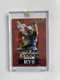 Ryu Street Fighter II 2 June PSA Promo Red Stars Champion Edition # /100 SMC - Image 1