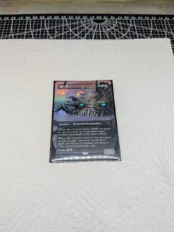 Magic The Gathering Lorwyn Eclipsed Deceit Bordless Foil Card (NM) - Image 1