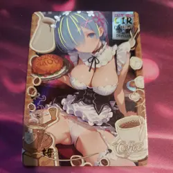Rem Dream of Desire Card Goddess Story Anime Waifu Holo CIR coffee rem - Image 1