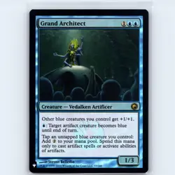 MTG Grand Architect #33 LIST The List Reprints Foil R NM Magic Card - Image 1