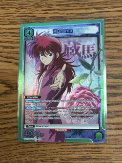 Union Arena Yu Yu Hakusho Ghost Files Kurama UE13BT/YYH-1-104 SR Foil Card - Image 1
