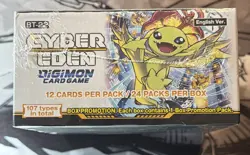 New Sealed Digimon Card Game Cyber Eden Booster Box BT 22 x1 - Image 4