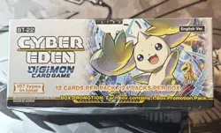New Sealed Digimon Card Game Cyber Eden Booster Box BT 22 x1 - Image 5