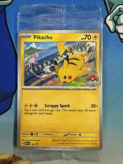 Pikachu SVP 190 World Championship Deck SEALED Promo Pokemon Card - Image 1