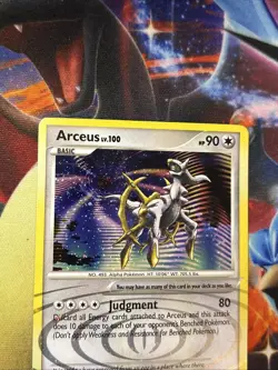 Arceus Holo Rare DP50 - Diamond & Pearl Promo 2009 - Pokemon Card - Image 3