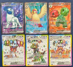 Pokemon Ultra Rare 6-card LOT Obsidian Flames Surging Sparks - NM - Image 1
