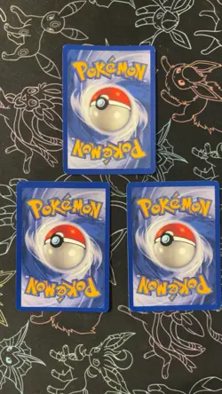 Gengar Moltres Articuno Fossil Holo LP Pokemon Card Rare WOTC Light Play - Image 2